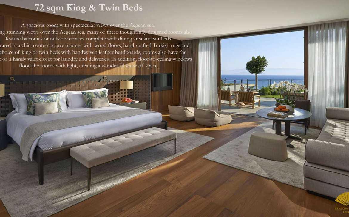 Sea View Room Mandarin Oriental Bodrum — 2